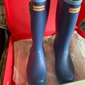 Brand New HUNTER BOOTS for Boys Sz 5 Big Kids